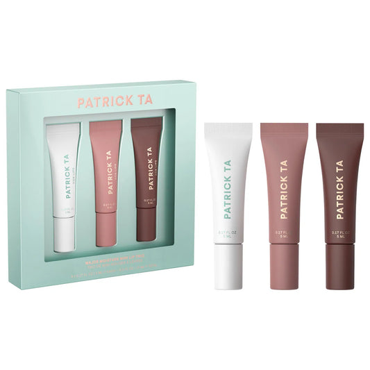 PATRICK TA - Major Moisture Tinted Lip Balm Trio