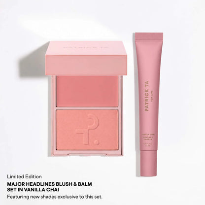 PATRICK TA  - Major Headlines Blush & Balm Set