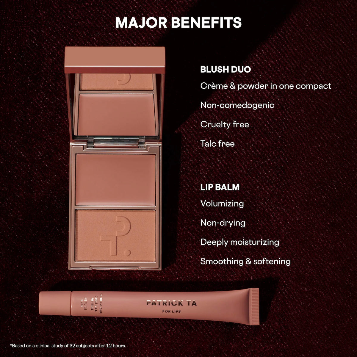 PATRICK TA  - Major Headlines Blush & Balm Set
