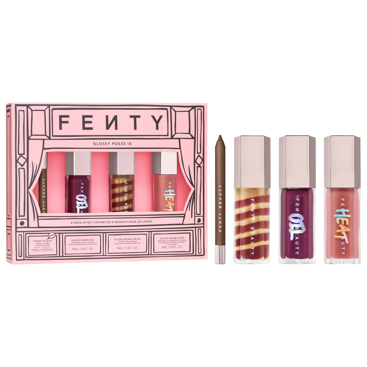 Fenty Beauty - Glossy Posse IX Lip Set