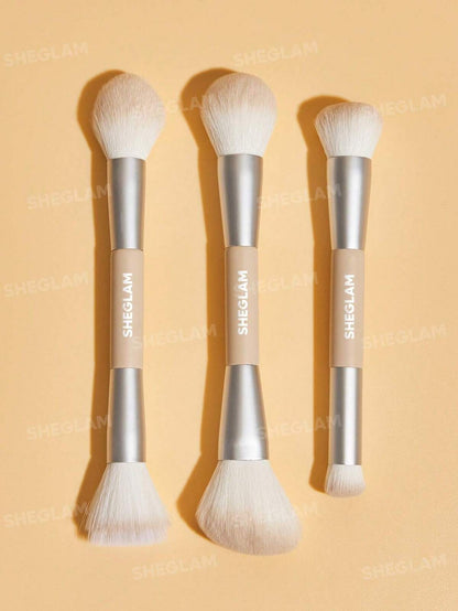 SHEGLAM - 101 Face Essentials Brush Set With Bag