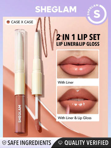 Sheglam - Lip Rules Liner & Gloss Pen
