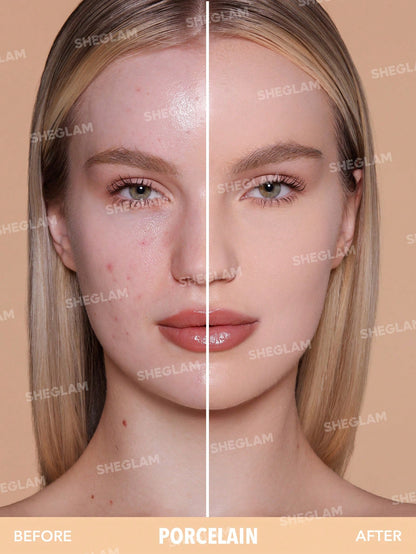 SHEGLAM - Skin-Focus High Coverage Powder Foundation