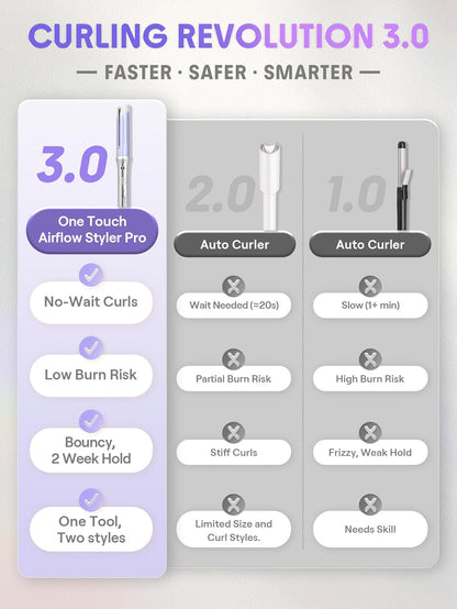 sheglam One Touch Airflow Styler Pro-32mm curler comparison