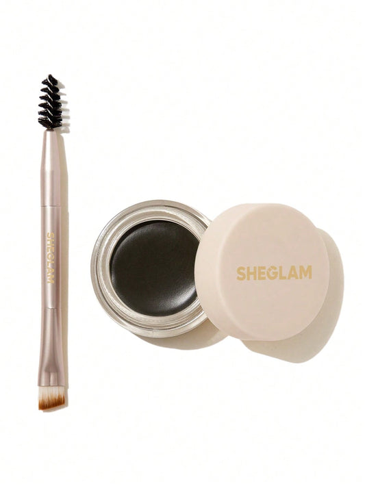 sheglam boss brow waterproof pomade - ebony