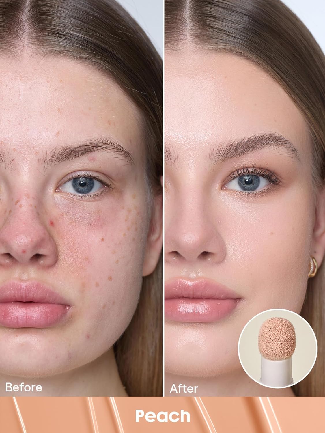 sheglam complexion boost concealer peach