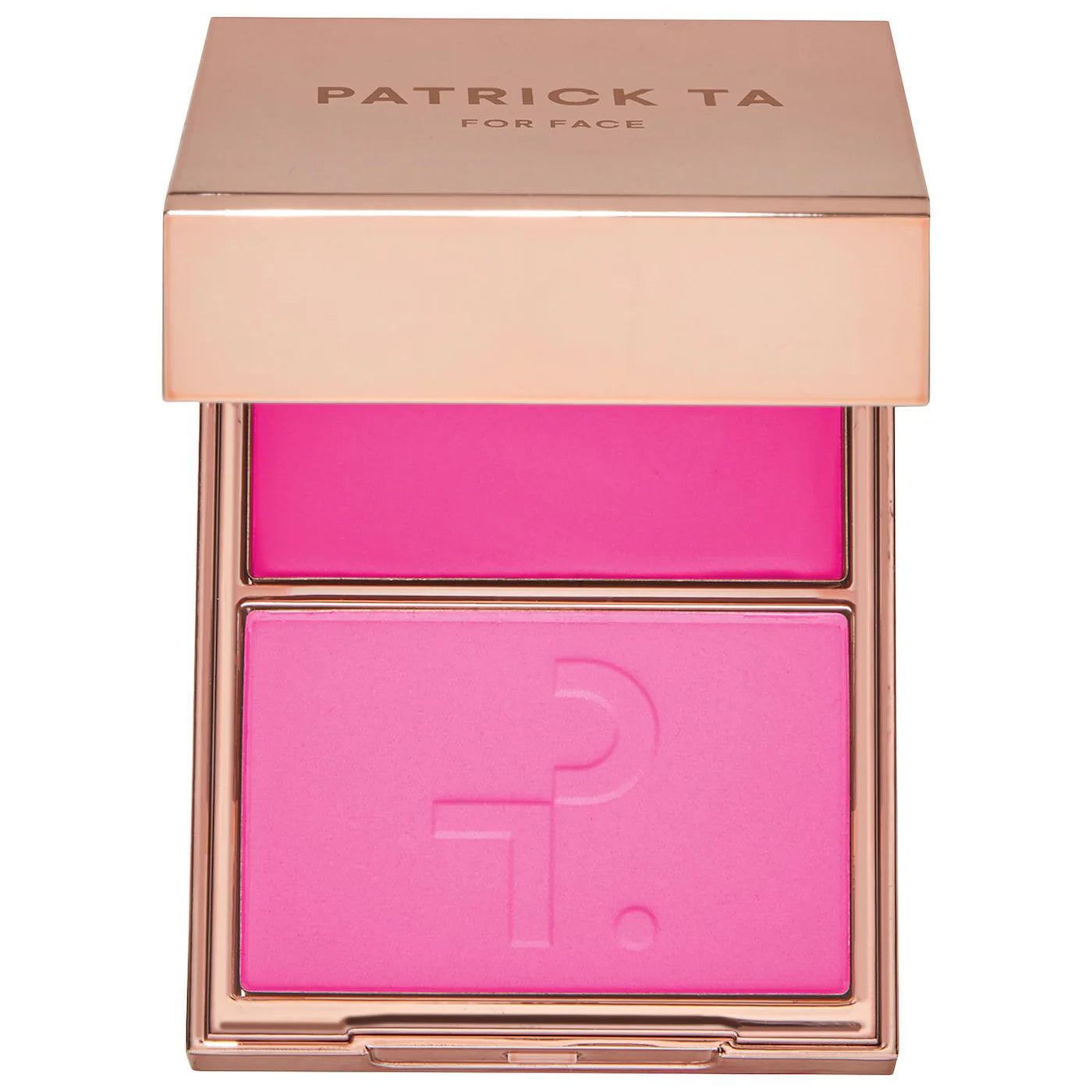 Patrick TA Blush Brush Applying Product on Face