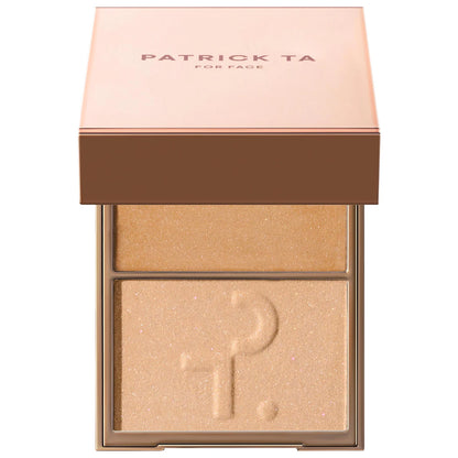 Cream-to-powder highlighter for medium brown skin - Patrick TA She's Limitless