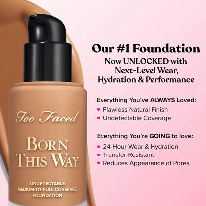 Too Faced - Born This Way Undetectable Medium-To-Full Coverage Foundation