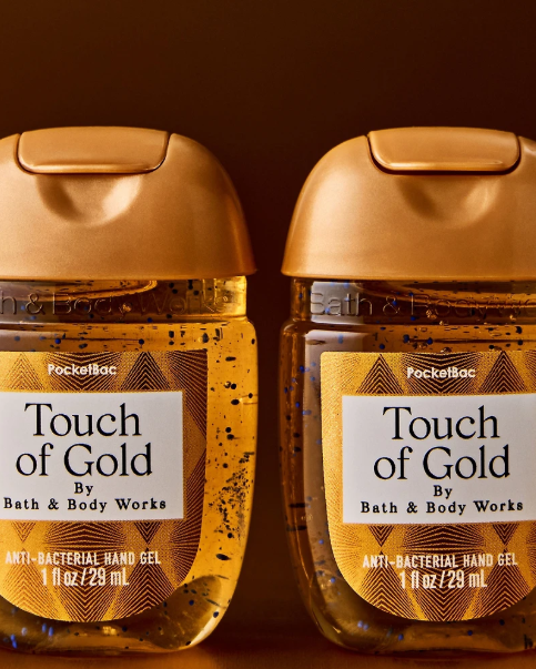 Bath & Body Works Touch Of Gold Hand Sanitizer