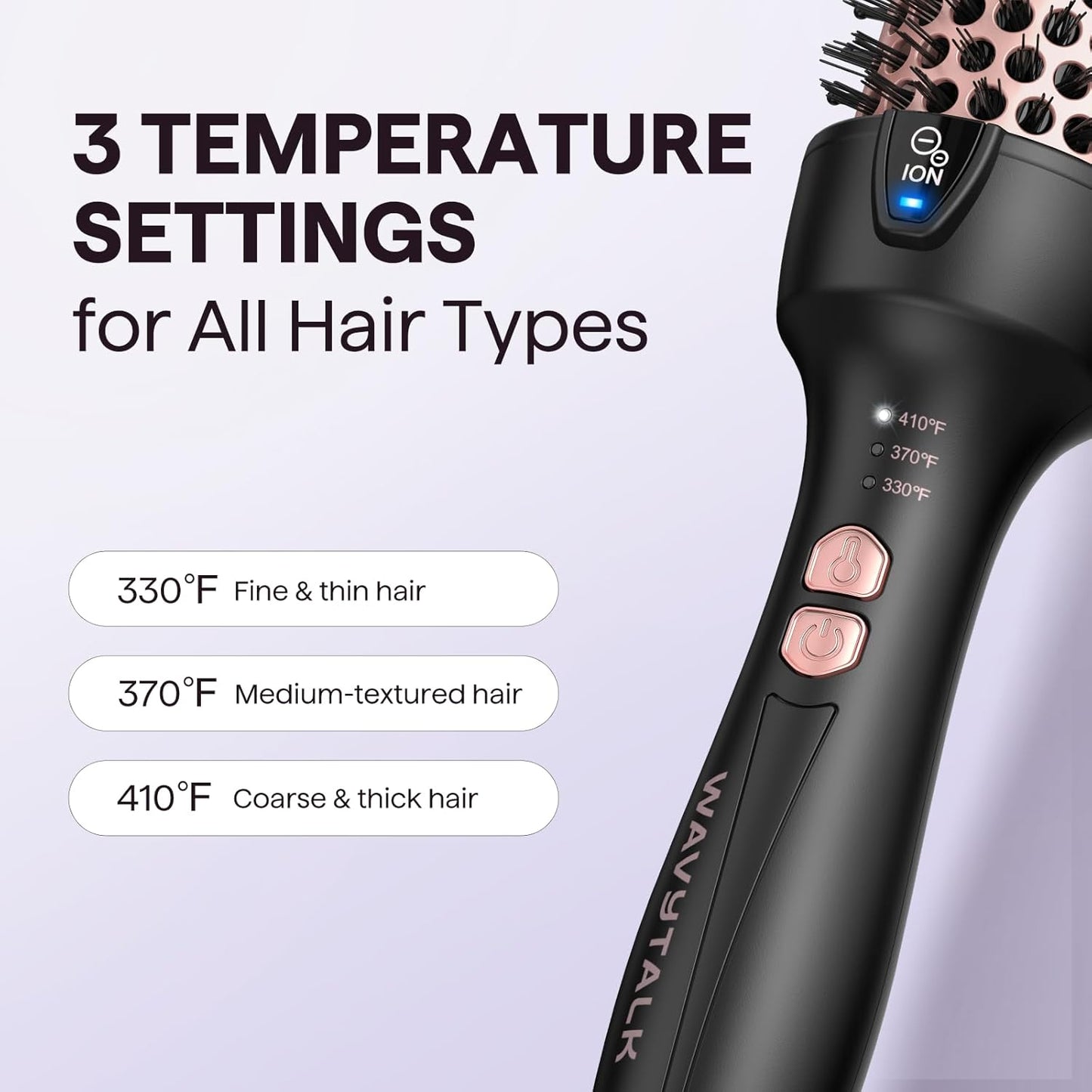 Wavytalk - Blowout Boost Ionic Thermal Brush (Updated Version)