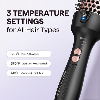 Wavytalk - Blowout Boost Ionic Thermal Brush (Updated Version)