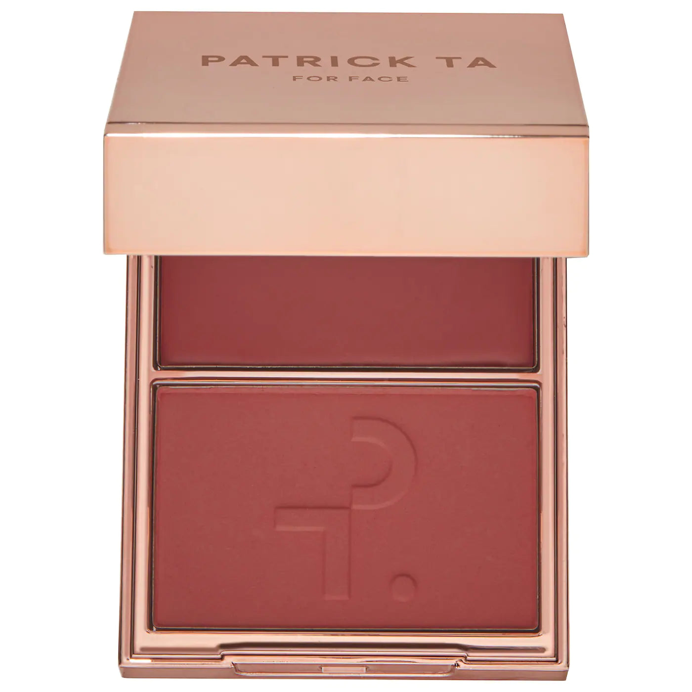 Patrick TA Blush Applied on Cheeks - Natural Flush Finish